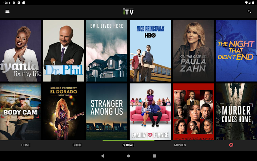 Screenshot of GPC iTV