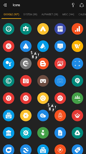 Shapy Adaptive Icon Pack Screen 2