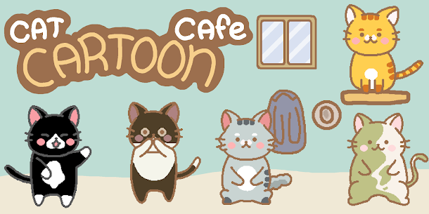 Cat Cartoon Cafe Mod Apk 1.0.7 (A Lot of Currency) 5