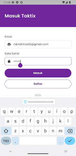 Taktix Screen 2