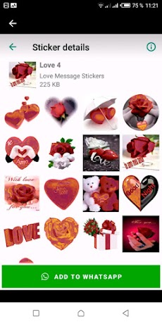 love stickers for message whatsappのおすすめ画像4