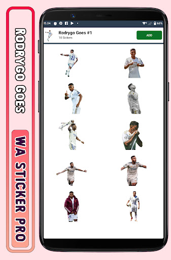 Rodrygo Goes - WA Sticker Pro Screen 2