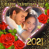 Valentine's Day Photo Frame 2021 icon