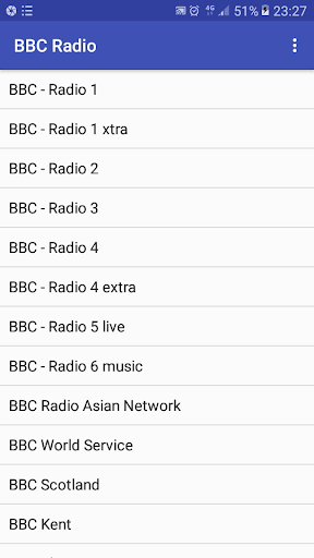 Android application Radio Streaming screenshort