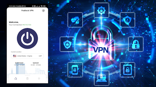 Padlock VPN Unlimited Proxy Screen 2