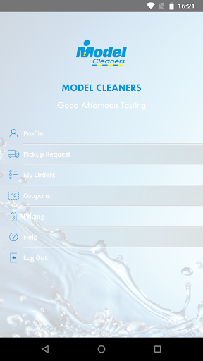 Model Cleaners Screen 2