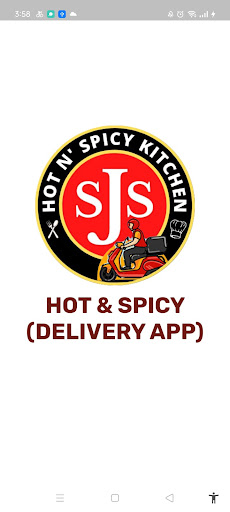 Android application Hot n Spicy Kitchen (Delivery) screenshort