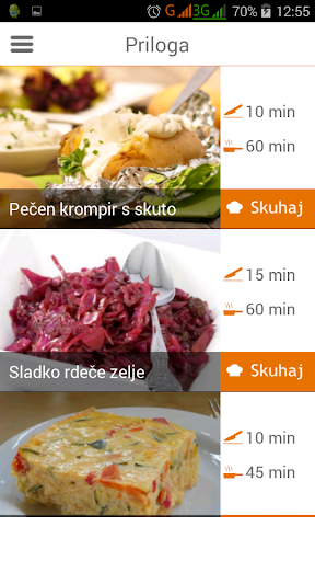 Kuharski recepti - Slovenski Screen 3