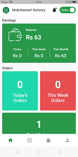 Nepali Krishi Bazar Delivery Screen 2