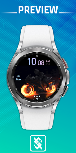 Android application BFF6-Animation Motorcycle Fire screenshort