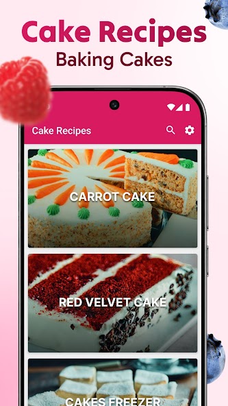 Cake recipes - Baking Cakes screenshot