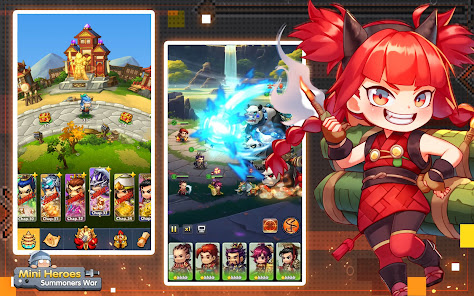 Captura de Pantalla 9 Mini Heroes: Summoners War android