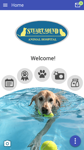 Android application Stuart Sound Animal Hospital screenshort