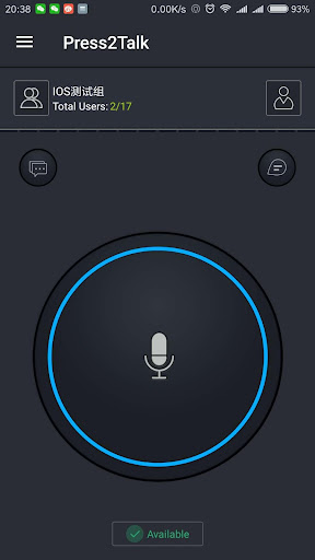 Press2Talk Screen 2
