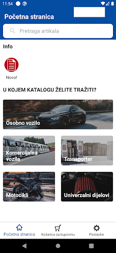 Android application CIAK Auto B2B screenshort