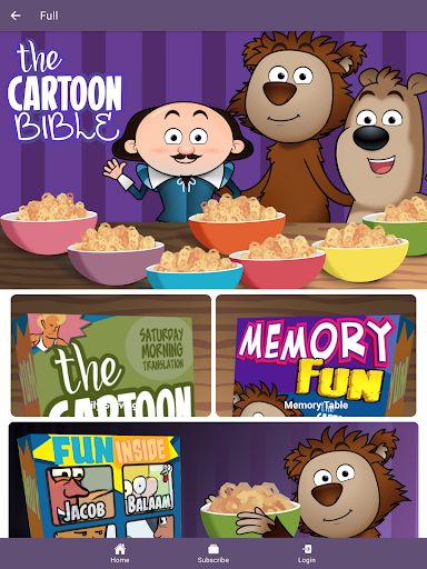 Cartoon Bible Screen 3