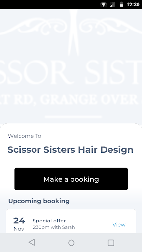 Android application Scissor Sisters Hair Design screenshort