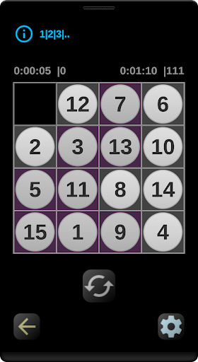Android application 15 Puzzle + BriX Games screenshort