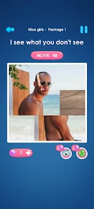 Sexy boyfriend photo puzzle