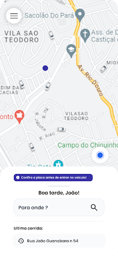 Android application Trivet Driver screenshort