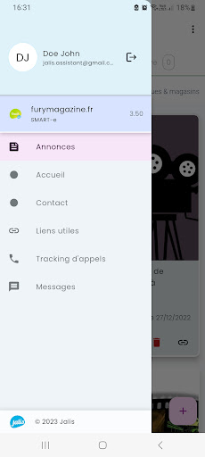 Jalis Assistant Screen 2