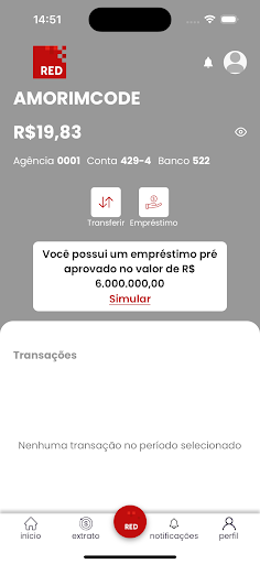 Android application RED SCD screenshort