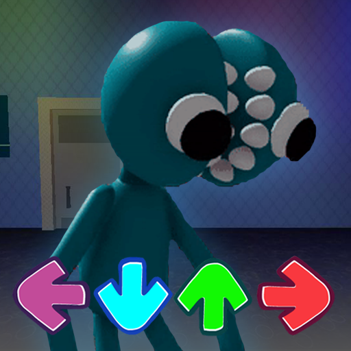 Teal Rainbow Friends FNF Mod Download on Windows
