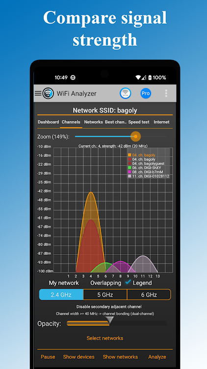 WiFi Analyzer - New - (Android)