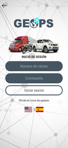 Android application Geops GPS screenshort