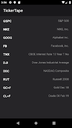 Ticker Tape Free Stock Tracker