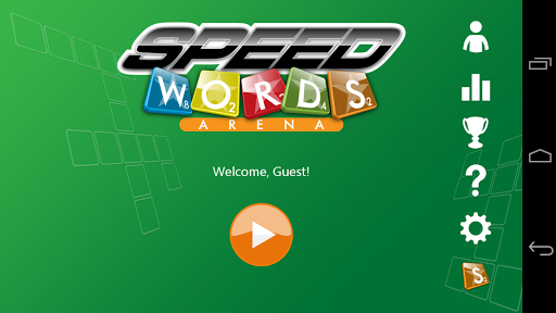 Android application SpeedWords Arena screenshort