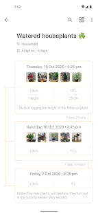 TimeJot - Event timeline log Screenshot