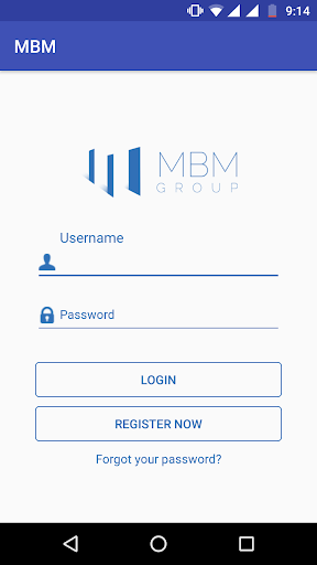 Android application MBM Group screenshort