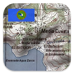 Ikonbillede Central America Topo Maps