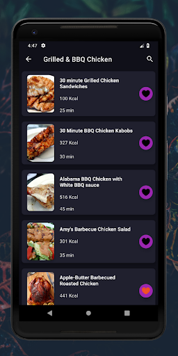 Grilled Chicken Recipes Screen 2