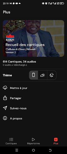 Recueil des Cantiques Screen 3