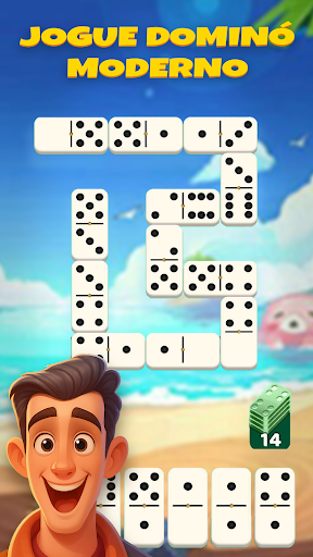 Domino–Jogo Clássico de Dominó Captura de Tela do Jogo Android 1