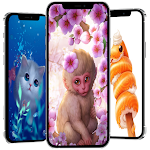 Cover Image of Download Cute Animal Cartoon Wallpapers  APK