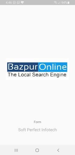 Android application Bazpur Online screenshort