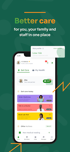 Onewellness: Health Partner Screen 2