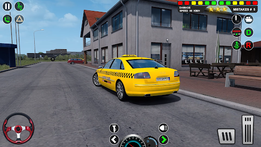 Captura 8 City Taxi Driver 3D: Taxi Game android