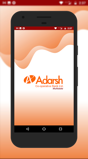 Android application Adarsh Bank - Mobile Banking screenshort