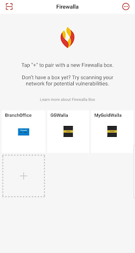 Android application Firewalla screenshort