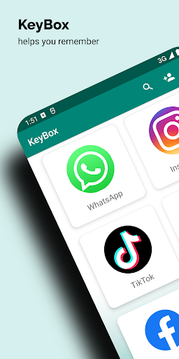 Android application KeyBox Pro screenshort