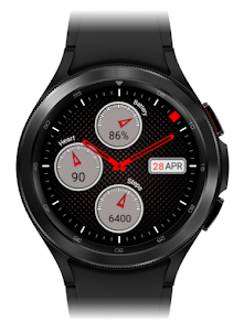 CarbonChrono Face Watch