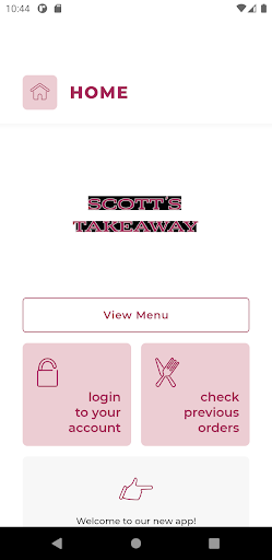 Android application Scotts Cafe KA13 screenshort