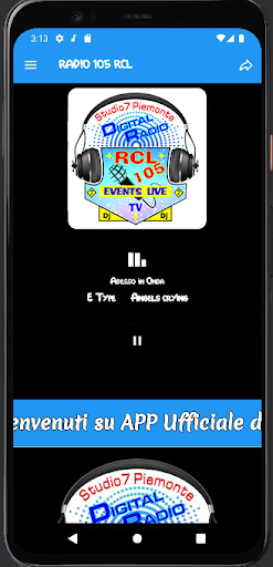 Android application Radio 105 RCL screenshort