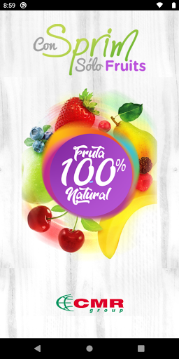Android application Con Sprim Solo Fruits screenshort