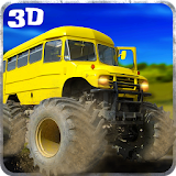 Big Bus Driver Hill Climb 3D icon