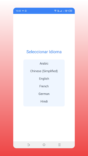 Frey: Traductor de idiomas Screen 2